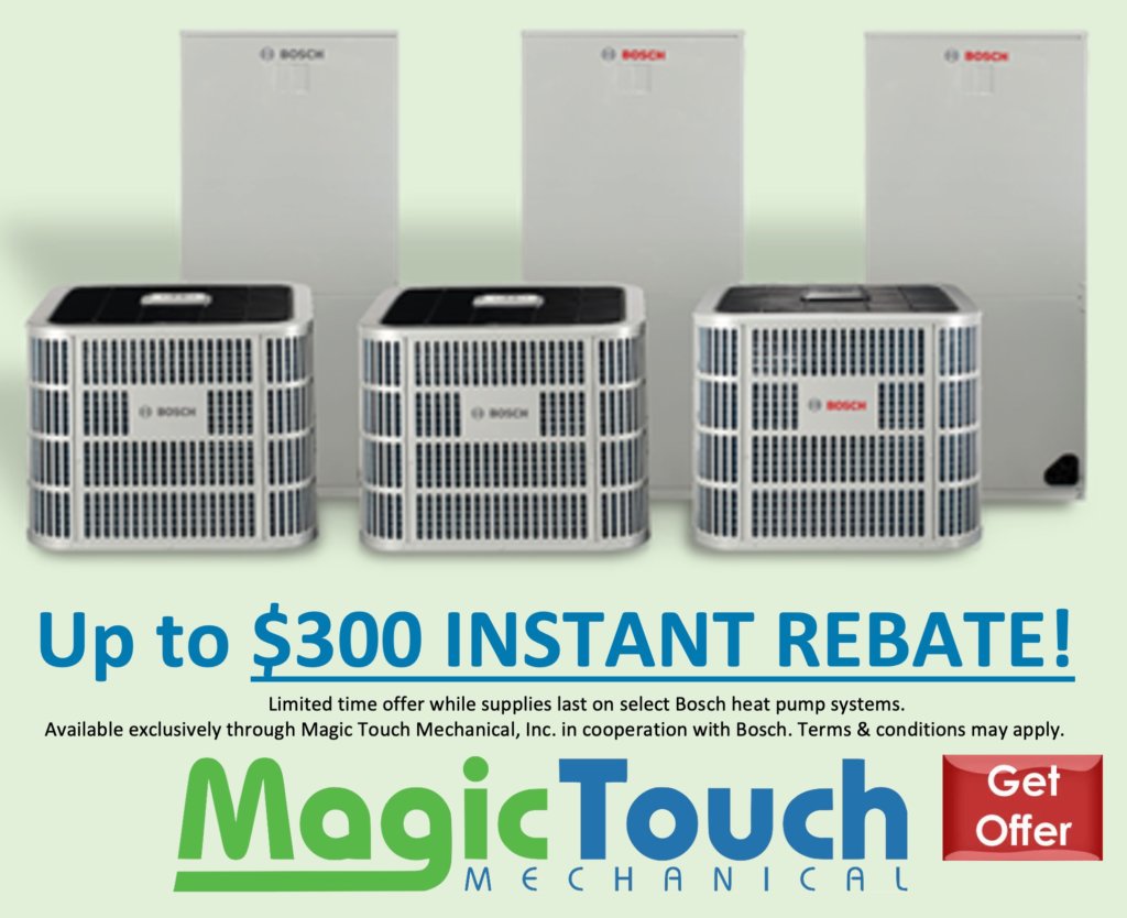 Bosch Light Heat Pump NEW 2021 Magic Touch Mechanical