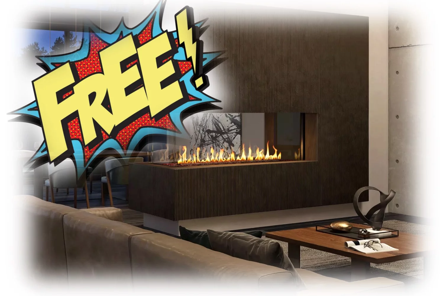 free remote control for fireplace