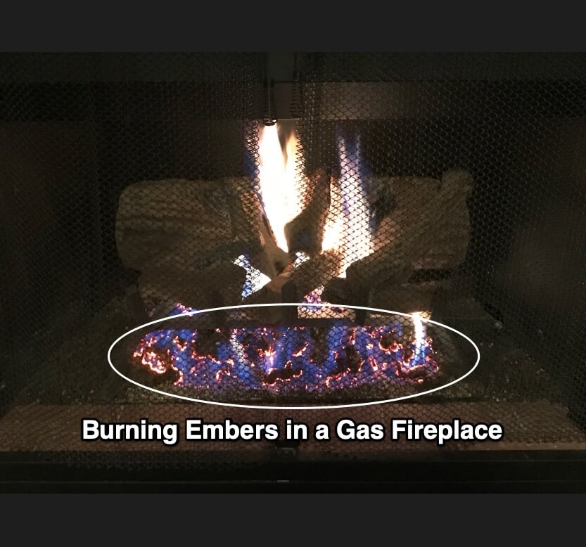 Glowing Embers In A Fireplace Magic, How To Repair Gas Fire Pit