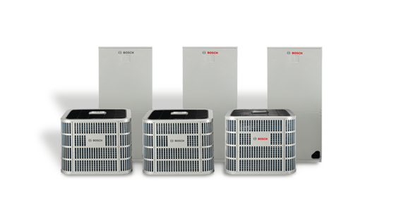 bosch air handler and heat pump