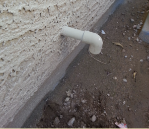 water dripping from ac pipe