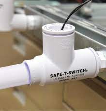 inline condensate drain shutoff switch