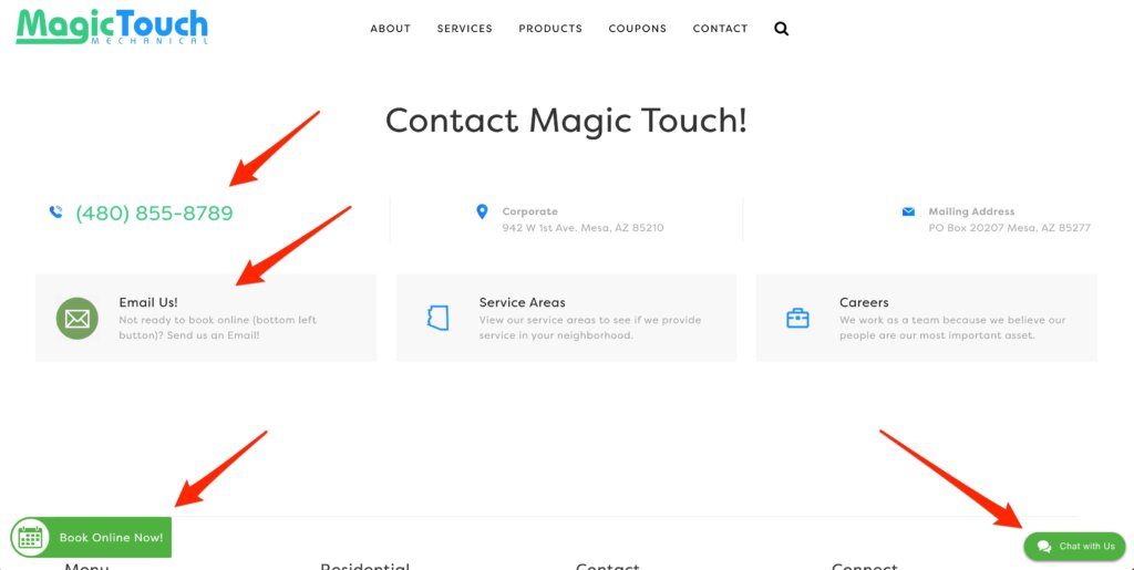 Contact Magic Touch Mechanical