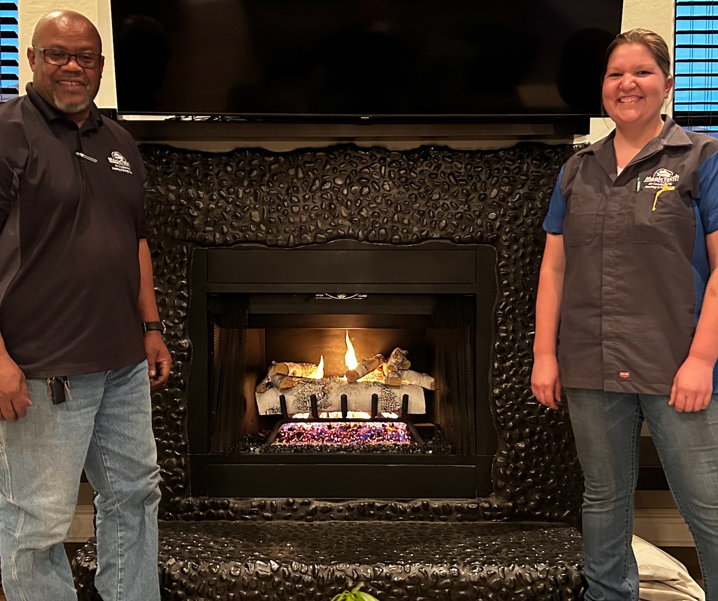 the fire place by magic touch - heat pump tax credit article