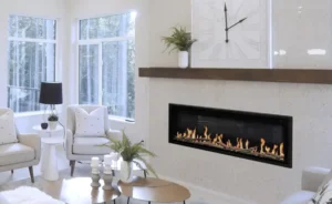 electric fireplaces in phoenix arizona - electric fireplace in white living room